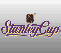 NHL Stanley Cup (USA) (En,Fr) Title Screen